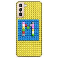 Lopard Samsung Galaxy S21 Plus Uyumlu Kılıf BloX (24) Darbe Emici Kılıf M Harfi