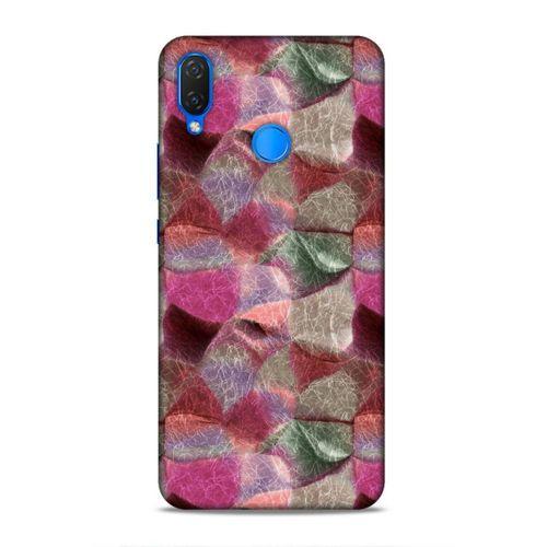 Huawei Psmart 2019 Uyumlu Kılıf Romans (30) Silicone Case Pembe Yeşil