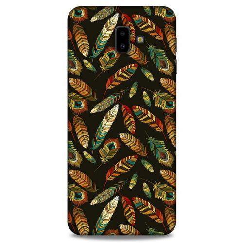 Samsung Galaxy J6 Plus Kılıf Desenli Özel Seri Tüyler (9) Kılıf