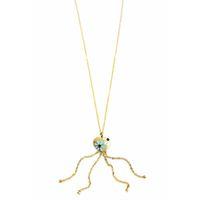 Zincirli Kalp Kolye - Altın