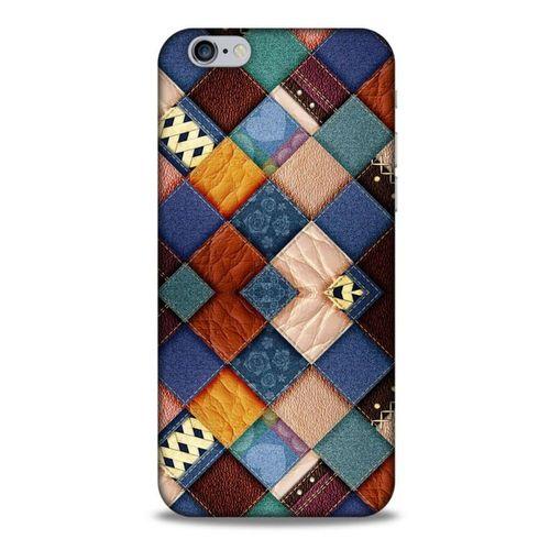 Apple Iphone 6 Kılıf Patchwork (31) TPU Kılıf Karışık Renkli