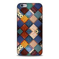 Apple Iphone 6 Kılıf Patchwork (31) TPU Kılıf Karışık Renkli