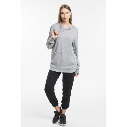 Kadın Kapş. Kanguru Cepli Sweatshirt spr21k25