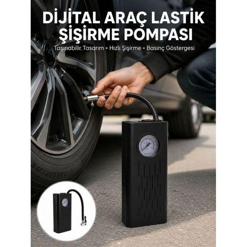 Type-c Güçlü Elektrikli Kompresör Motosiklet Oto Bisiklet İçin Yeni Nesil
