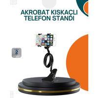 Eller Serbest Kullanım Sağlayan Masaüstü Telefon Tutucu