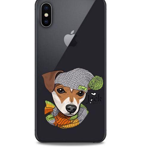 Zoologix (86) Apple iPhone XS Max Şeffaf Kılıf Silikon Desenli