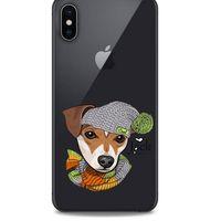 Zoologix (86) Apple iPhone XS Max Şeffaf Kılıf Silikon Desenli