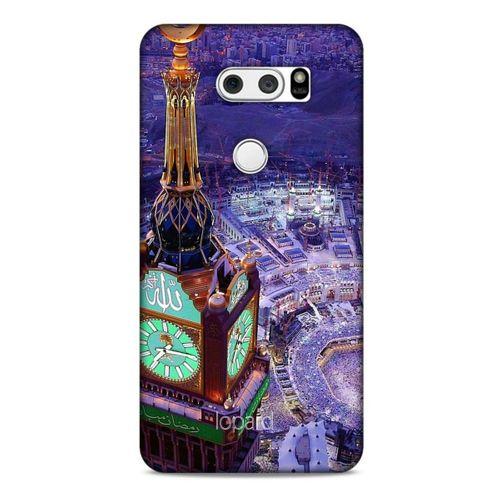LG K40S Kılıf Dünya Mimarisi (12) Koruyucu Silikon Mekke Kabe