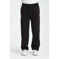 Baggy Kalıp 3 İplik Şardonlu Erkek Eşofman Altı - Siyah