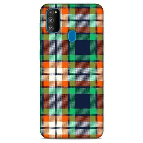 Gömlek (49) Desenli Silikon Kapak Telefon Kabı Samsung Galaxy M30s Kılıf