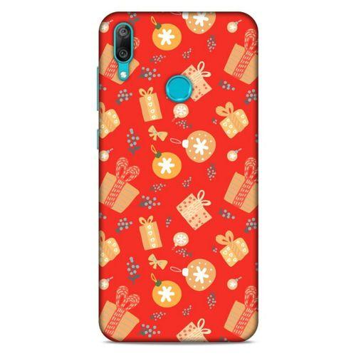 Yılbaşı Süsleri 19 Huawei Y7 2019 Kılıf Silikon Kapak