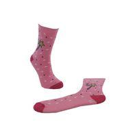 Kız Çocuk Havlu Çorap Sihirli Değnek Desenli 5-6 Yaş Vkr