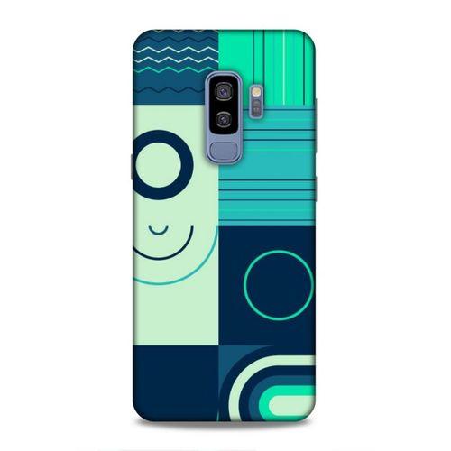 Samsung Galaxy S9 Plus Uyumlu Kılıf Insomnia (10) Full Koruma Kılıfı Yeşil Lacivert
