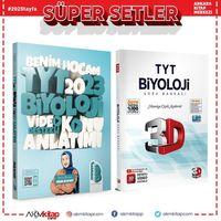 Benim Hocam TYT Biyoloji Konu ve 3D Soru Bankası Seti 2 Kitap