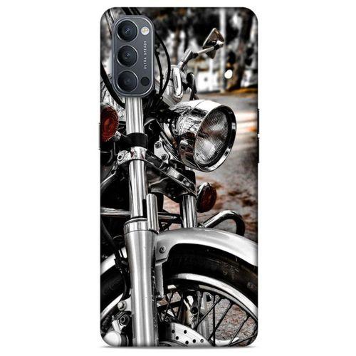 Oppo Reno 4 Uyumlu Kılıf Motorsiklet (49) Ultra Silikon Kılıf Harley