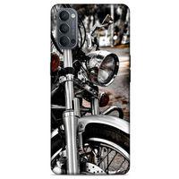 Oppo Reno 4 Uyumlu Kılıf Motorsiklet (49) Ultra Silikon Kılıf Harley