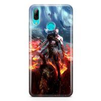 Huawei P Smart 2019 Kılıf God Of War Arka Kapak Koruma Desenli Full Koruyucu
