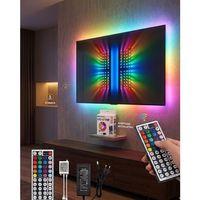 Rgb Led Strip 5 Metre Kumandalı 5050 Şerit Led Dekorasyon Işığı