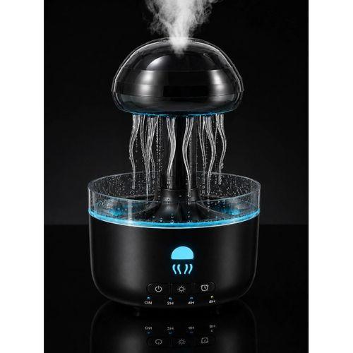 Rgb Işıklı Denizanası Hava Nemlendirici Ultrasonik Buhar Makinesi 2h 4h 8h Zamanlayıcılı