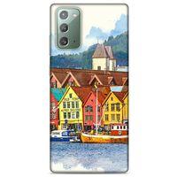 Cityx (21) Samsung Galaxy Note 20 Kılıf Silikon Kapak Desenli