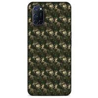 Kamuflaj 80 Oppo A52 Kılıf Silikon Kapak