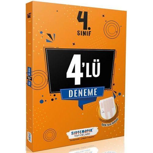 4. Sınıf Tüm Dersler 4 lü Deneme Sistematik Yayınları