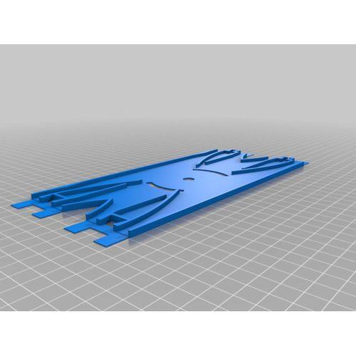Plarail Üst Çift Parça Noktası Rayı - 5145231 için üst geçit makas geçiş rayı