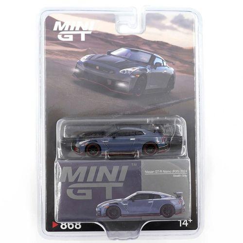 1/64 Nissan GT R Nismo R35 Stealth Gray Model Araç
