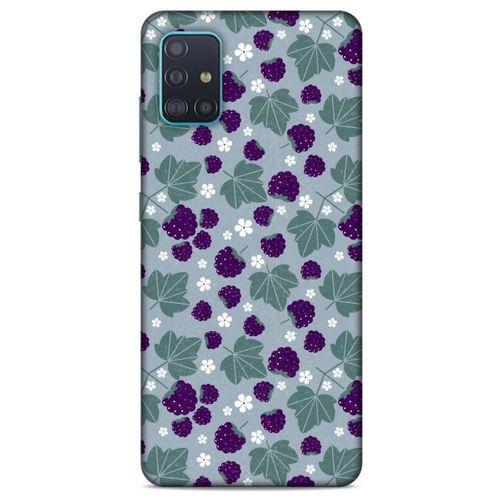 Frutix Böğürtlen 01 Samsung Galaxy A51 Kılıf Desenli Silikon