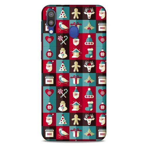 Yılbaşı Süsleri 17 Samsung Galaxy M20 Kılıf Silikon Kapak