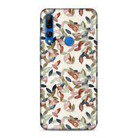 Huawei Y9 Prime 2019 Uyumlu Kılıf Romans (11) Tam Koruma Pembe