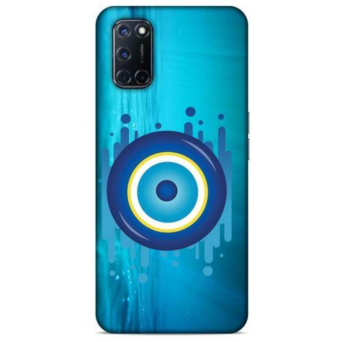 Nazarium (26) Desenli Silikon Kapak Oppo A92 Kılıf