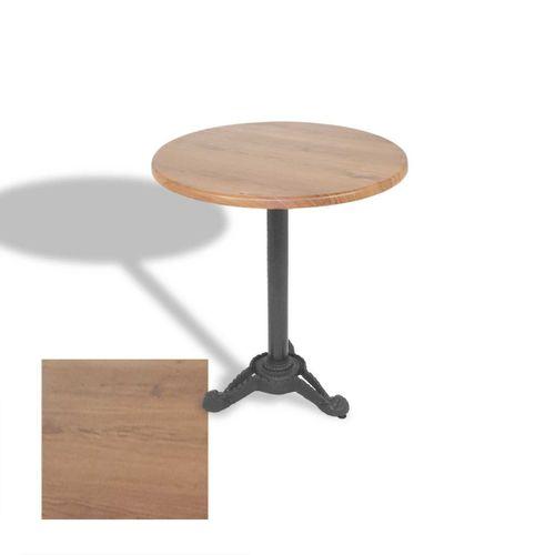 Dockers Çipa Döküm Ayak Yuvarlak Masa Çap 80cm - (Werzalit, Wermodin ve Allzalit Tabla) - Novagento