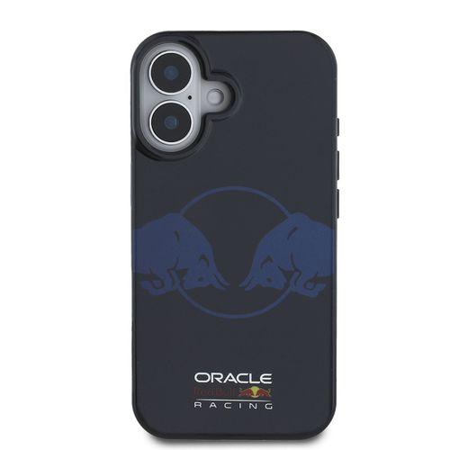 Apple iPhone 16 Kılıf Redbull Orjinal Lisanslı M-safe Şarj Özellikli IML Çift Boğa Baskılı Sert PC  Kapak