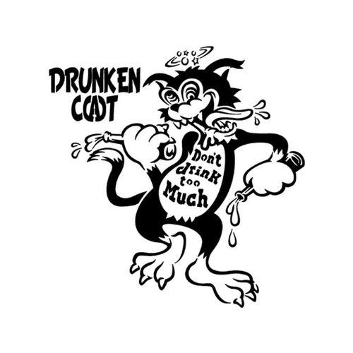 Sarhoş Kedi Şablonu (Bu ürün Sadece Plastik parçadır - Almadan Önce Soru Sorabilirsiniz)