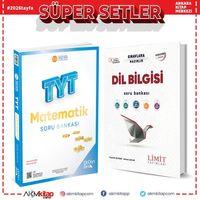 Üç Dört Beş TYT Matematik Soru Bankası ve Limit TYT Dil Bilgisi Soru Bankası 2 Kitap Set