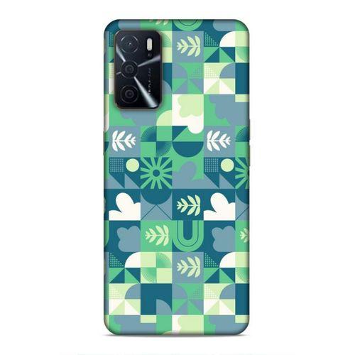 Oppo A16 Uyumlu Kılıf Insomnia (39) Liquid Crystal Kılıf Yaprak