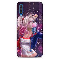 Samsung Galaxy A50 Uyumlu Kılıf Harley Quinn (3) Kapak Mor
