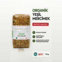 Organik Yeşil Mercimek 750gr