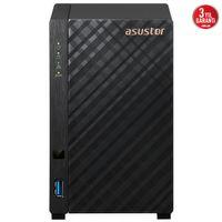 ASUSTOR AS1102TL, 1Gb DDR4 Ram, 2 Yuvalı (2x22TB Destek), 1x2.5GbE Network, USB 3.2, USB 2.0, Tower NAS (Yedekleme) Cihazı