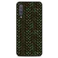 Xiaomi Mi 9 Kılıf Dragons (3) Kapak Ejderha Cilt Yeşil