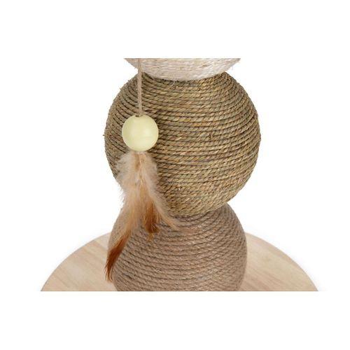 Beeztees DBL Kedi Tırmalama ve Oyuncağı, 34x34x47,5cm