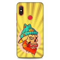 Lopard Xiaomi Mi A2 Lite Uyumlu Kılıf Tattoo's (32) Soft Silikon Kılıf Run