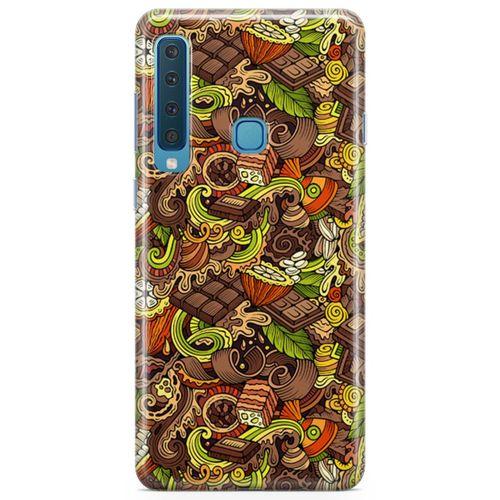 Samsung Galaxy A9 2018 Kılıf Sıcak Çikolata Arka Kapak Koruma Desenli Full Koruyucu