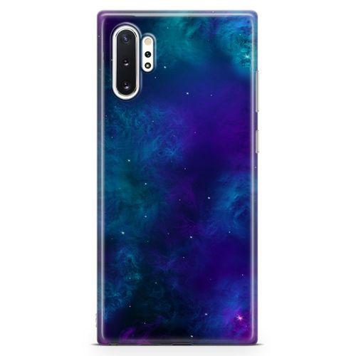 Samsung Galaxy Note 10 Plus Kılıf Nebula Galaxy Arka Kapak Koruma Desenli Full Koruyucu