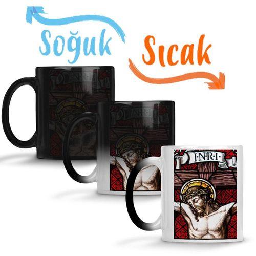 Jesus Sihirli Kupa Bardak Porselen