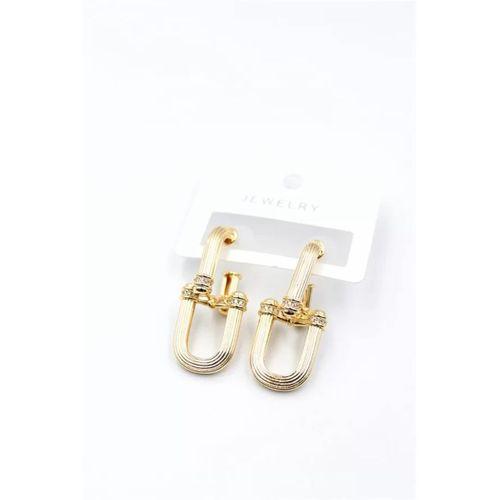 Tf Zincir Küpe - Altın