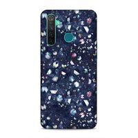 Realme 5 Pro Uyumlu Kılıf Utopia (36) Glitter Kılıf Kahverengi