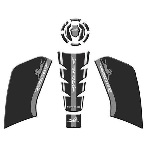 TVS Tvs Raıder 125 2023 - 2024 Uyumlu Tank Pad Set 005