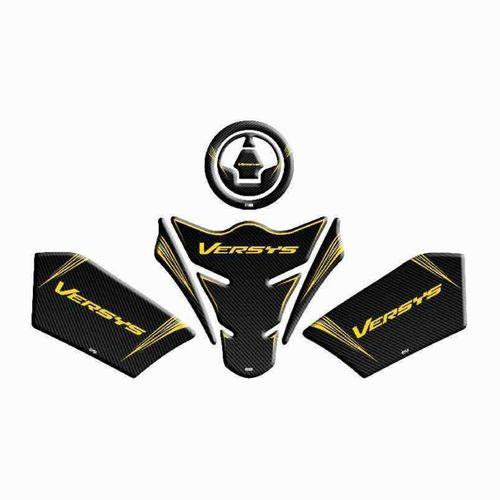 SEVGENT Skm Kawasaki Versys 650 Uyumlu Tank Pad Set 003